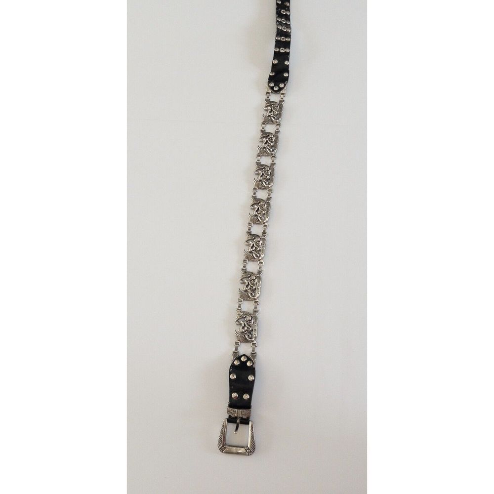 Live‎ To Ride Motorcycle Metal Belt Size Small 28-30 - Picture 3 of 8
